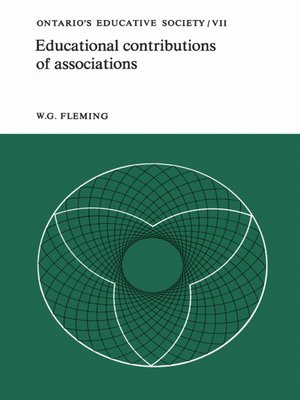 cover image of Educational Contributions of Associations